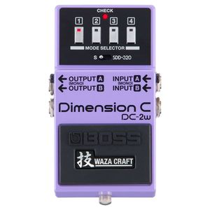 Pedal De Efeito Dimension C Para Guitarra DC2W - Boss