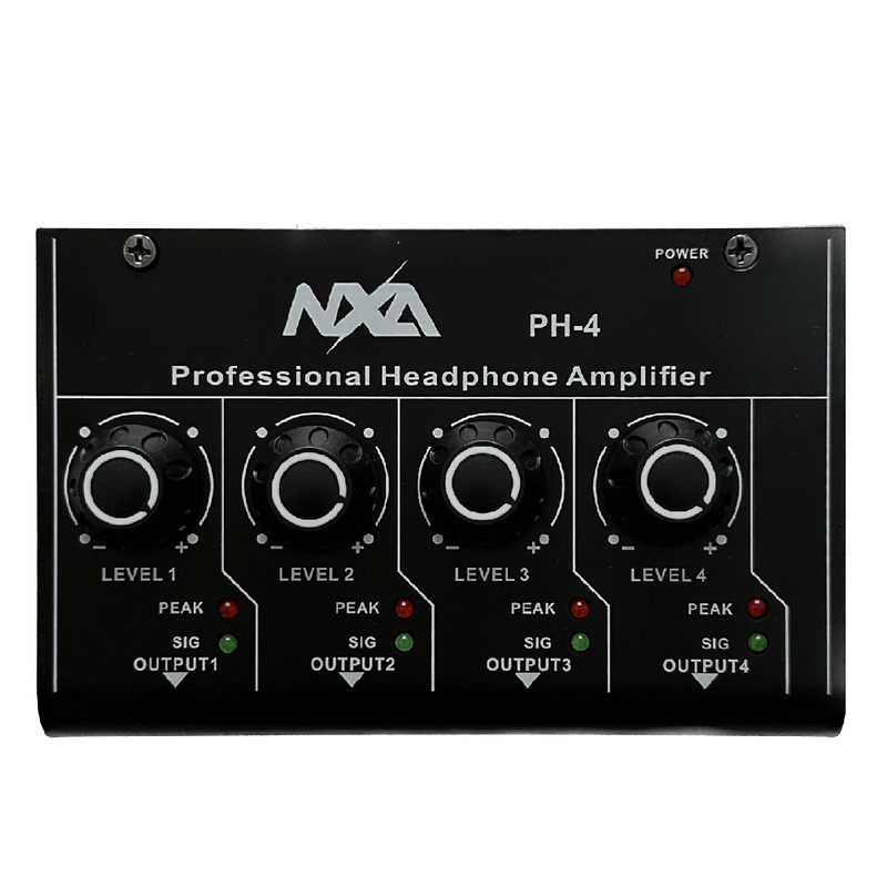 Amplificador-de-Fone-de-Ouvido-4-Canais-PH-4---NXA