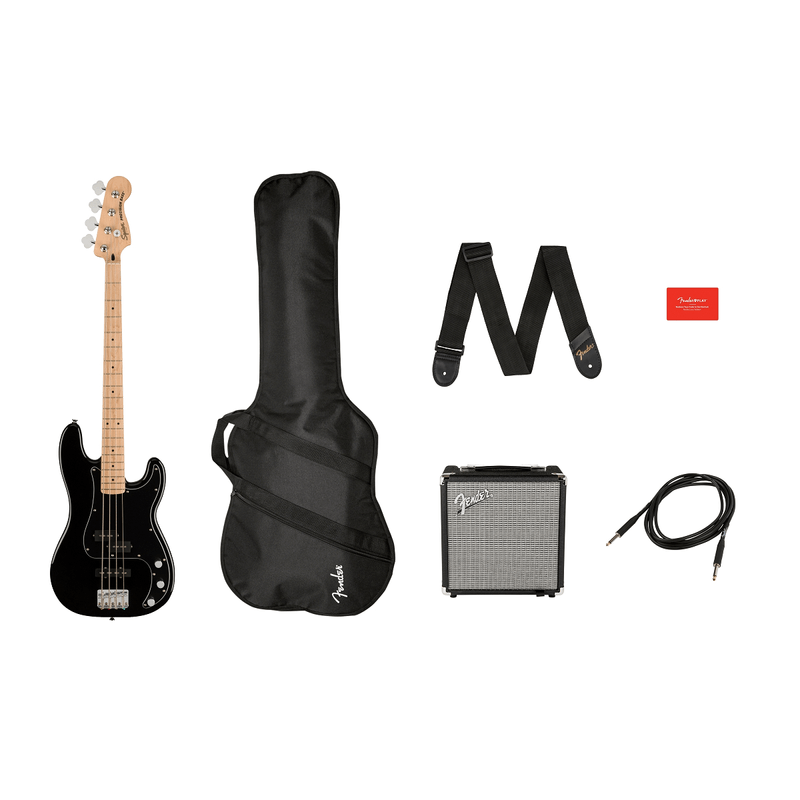 Kit-Affinity-Series-Precision-Bass-0372981006-PJ-PACK-MN-BLK---Fender-By-Squier