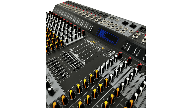 メシア666 Mesa de Som 24 Canais 6 Auxiliares Com BT / EFX e USB MGX-2446 USB