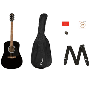 Violão Acústico FA-115 Dreadnought Pack Black - Fender