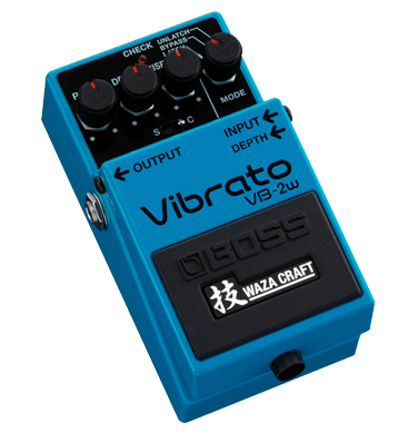 Pedal de Modulação BOSS VB-2W Vibrato Waza Craft - Ninja Som