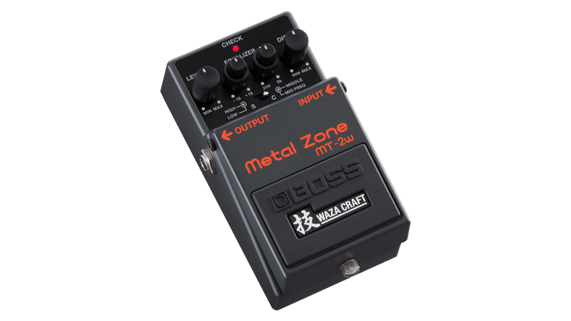 Pedal de Distorção BOSS Pedal MT-2W Metal Zone Waza Craft - Ninja Som
