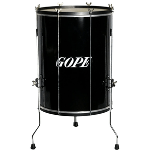 Surdo com Tripé 8 Afinações Animal Preto BME6018-PEPP - Gope