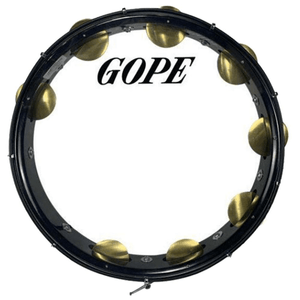 Pandeiro G2 10" 7 Afinações Preto Cristal 641G2-PP - Gope
