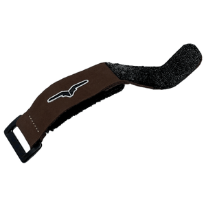 Abafador de Cordas para Guitarra Couro Médio Café - Avs Bags
