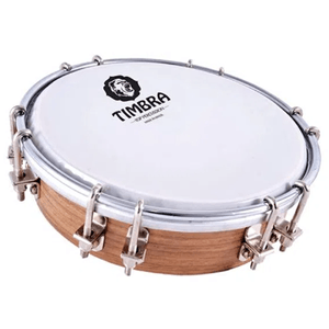Tamborim Madeira 6" 12 Afin Chocolate Leitosa 8662-C - Timbra