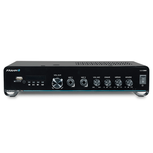 Amplificador Com Bluetooth USB/SD/FM SLIM-2000 APP G5 - Frahm