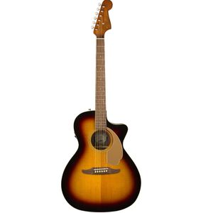 Violão Eletroacústico Aço Newporter Player Sunburst - Fender