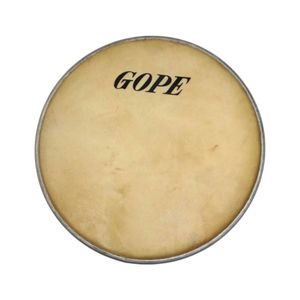Pele De Percussão Couro De Cabra 12" Montada 1512C - Gope