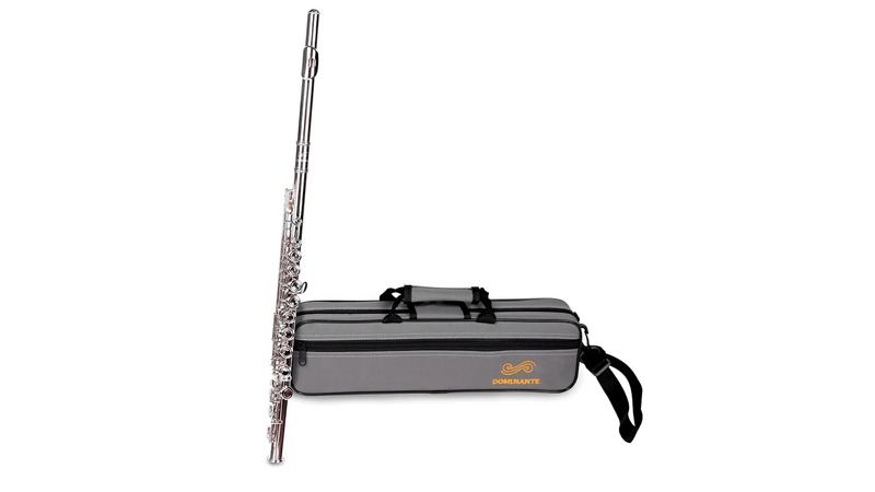 Flauta Transversal Em C Niquelado 16464 - Dominante | Flautas