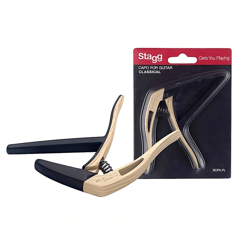 Capotraste-Flat-Para-Guitarra-e-Violao-SCPX-FL-CL-WOOD---Stagg