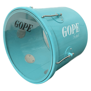 Repique de Mão Alumínio 30X11" Reels Verde Cristal LAL3011RM-RVC - Gope