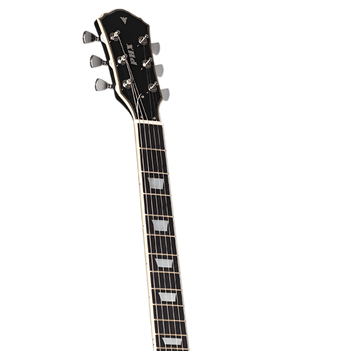 Guitarra Les Paul Studio Flame Maple Preto Sólido LP5-BK - PHX
