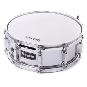 Caixa Metal 14" x 5,5 Com 10 Afinadores Steel Shell 7492 - Dolphin