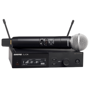 Microfone Sem Fio de Mão SLXD-24/SM58 G58 - Shure