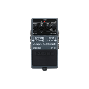 BOSS IR-2 | Pedal Simulador de Amp e Gabinete com Impulse Response