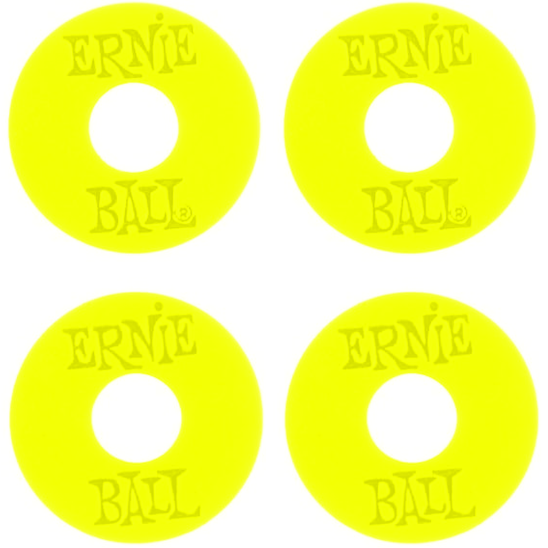Trava-Strap-Lock-Verde-de-Borracha-Para-Correia-4-Unidades-5622---Ernie-Ball
