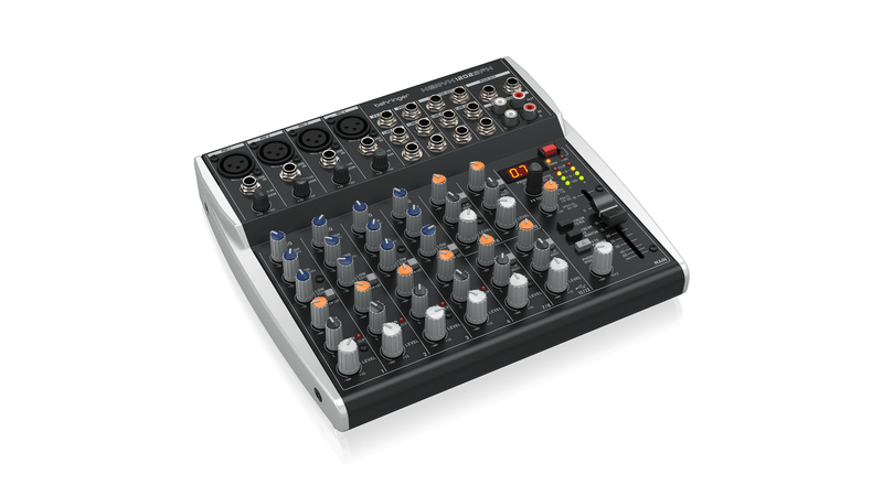 Mesa de Som 12 Entradas Streaming USB XENYX 1202SFX - Behringer