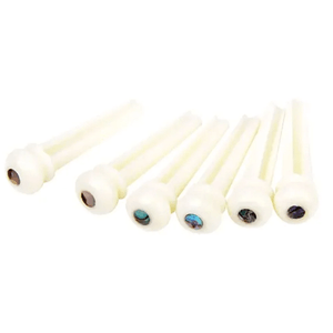 Pino Para Violão Aço Creme 6 Unidades 13605 - Dolphin