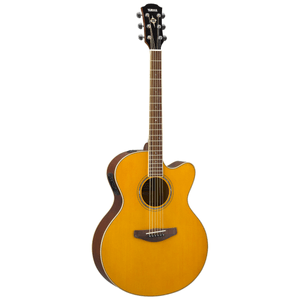 Violão Eletroacústico Jumbo Vintage Tint CPX-600 NT - Yamaha
