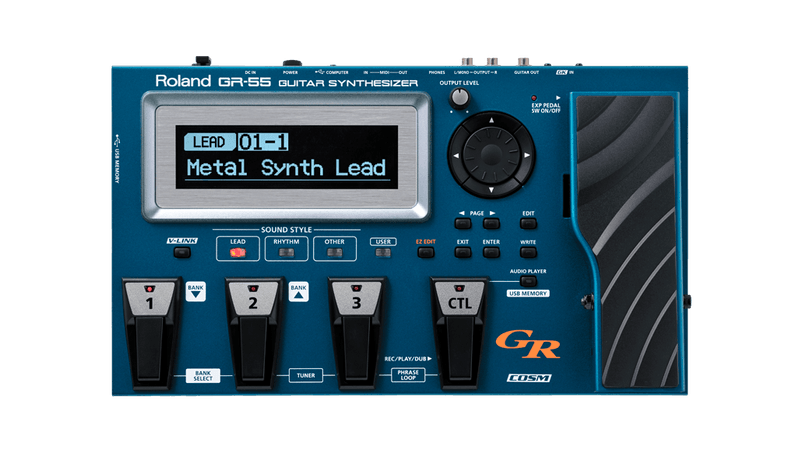 Sintetizador Roland GR-55 com captador GK-3 - Ninja Som