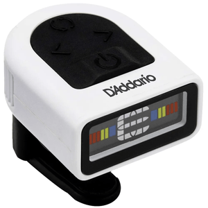 Afinador Cromático Micro Headstock Tuner Branco Planet Waves PWCT-12W - D'addario