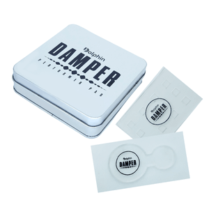 Abafador Para Tambores Damper Colável 4 Unidades 12101 - Dolphin