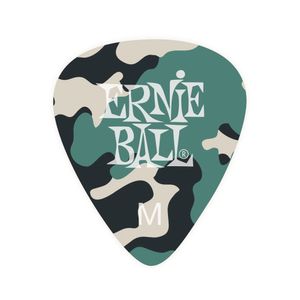 Palheta Ernie Ball Camuflagem com 12