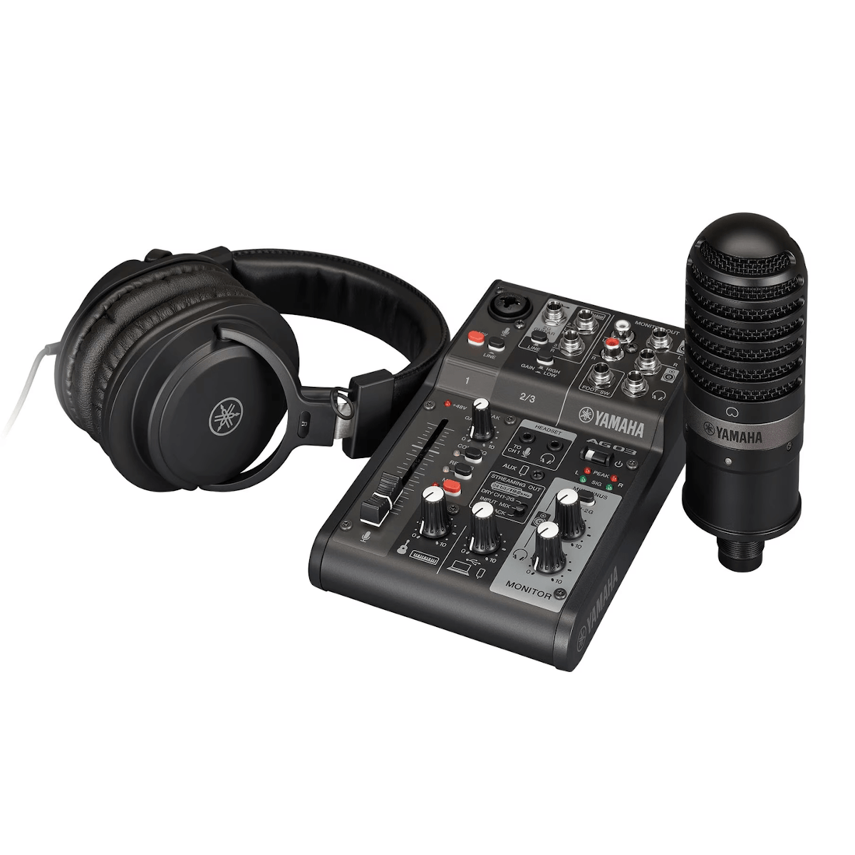 Kit de Live Streaming AG-03 MK2 B LSPK - Yamaha | Kits de
