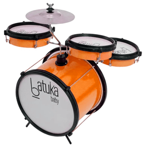 Bateria Infantil Baby Laranja 44006-LR - Luen