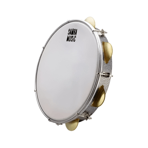 Pandeiro Madeira 12" PVC Titanium Leitosa PD-12LE TNT - Phx