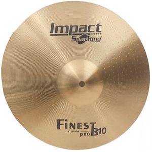 Prato 14" Impact Finest B10 Hi Hat - Spanking
