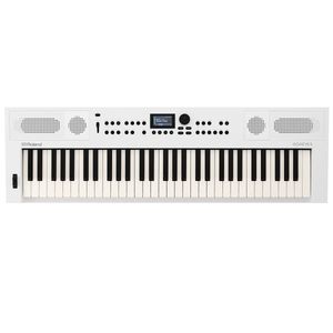 Teclado Musical 61 Teclas Branco GO:KEYS 5 WH - Roland
