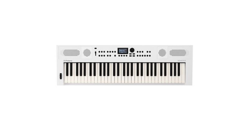 Teclado Musical 61 Teclas Branco GO:KEYS 5 WH - Roland | Teclados