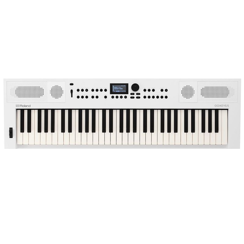Teclado-Musical-61-Teclas-Branco-GO-KEYS-5-WH---Roland
