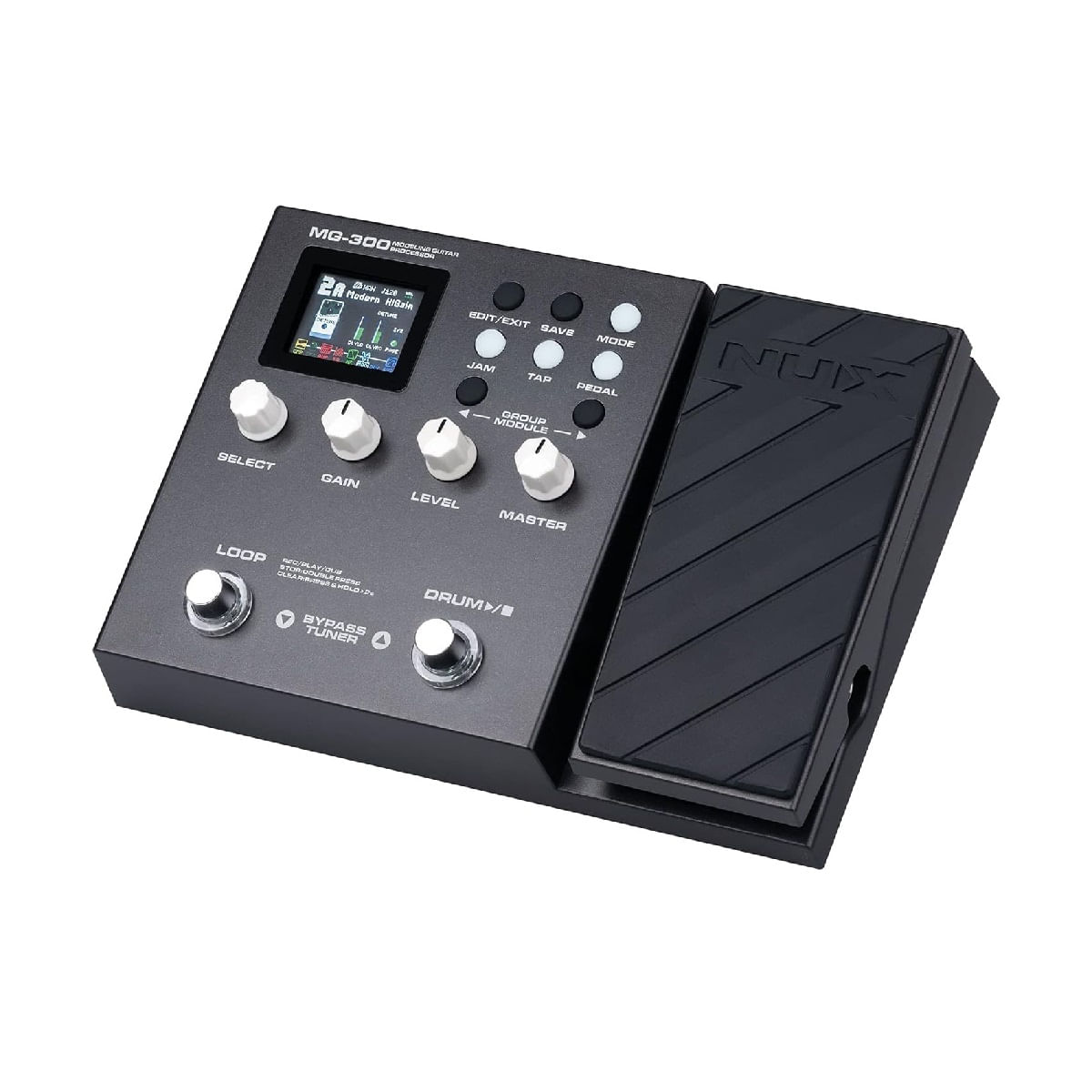 楽天 NUX - MG-300 Multi-efeitos Pedaleira | Multi Pedaleiras ギター