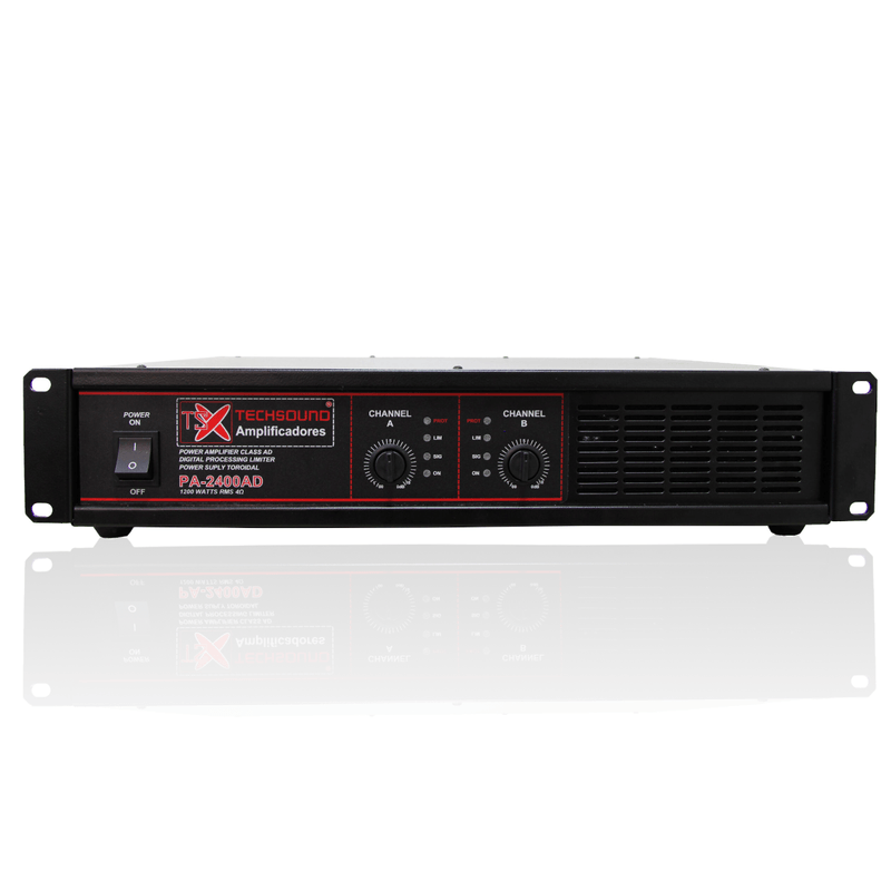Amplificador-de-Potencia-2-Canais-1200-RMS-PA-2400AD---Techsound