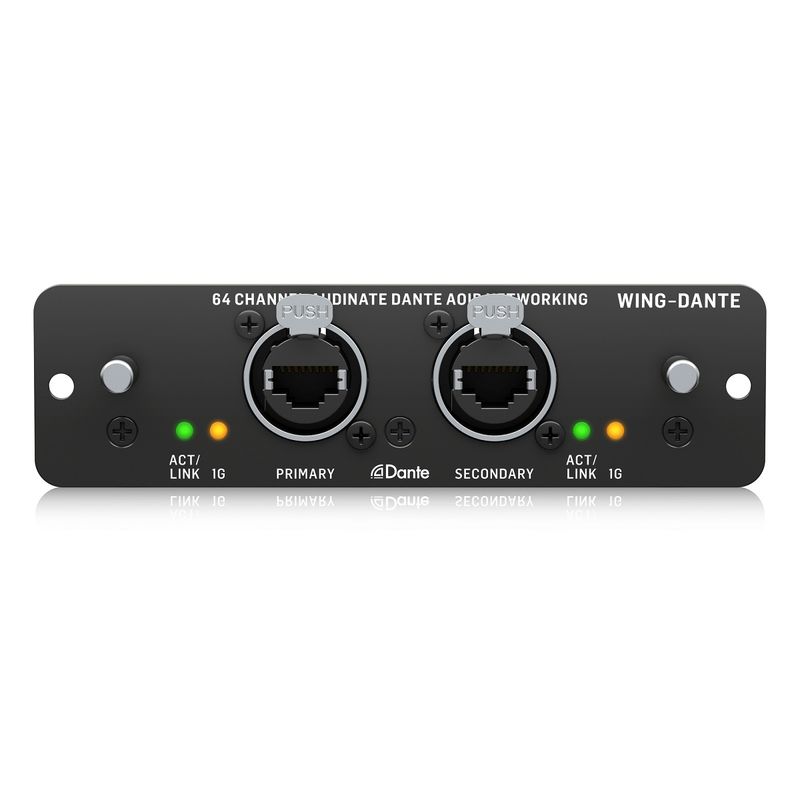 Placa-de-Expansao-Dante-64x64-Canais-WING-DANTE---Behringer