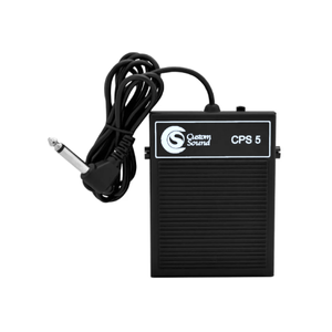 Pedal Sustain Para Teclado Preto CPS5-BK - Custom Sound