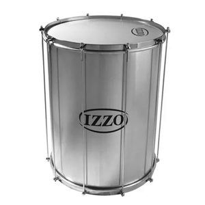 Surdo de Samba 18"X55 Alumínio Fosco Leitosa 5782 - Izzo