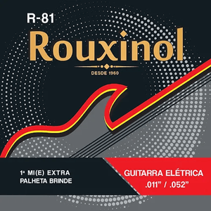 Encordoamento Para Guitarra 011 R81 - Rouxinol