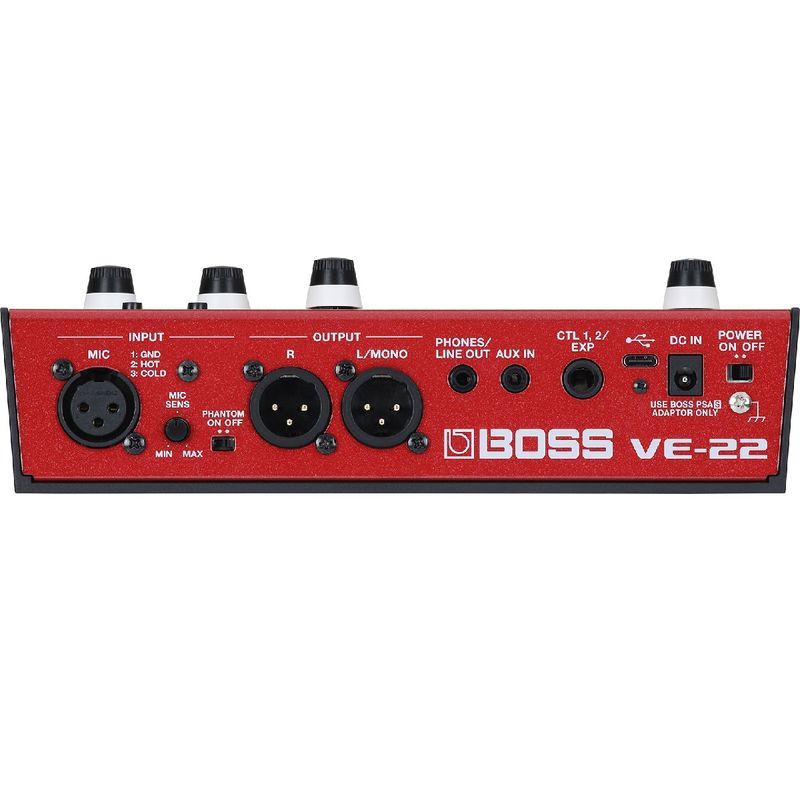 Pedal-Processador-Multi-Efeitos-VE-22-Vocal-Performer---Boss-1