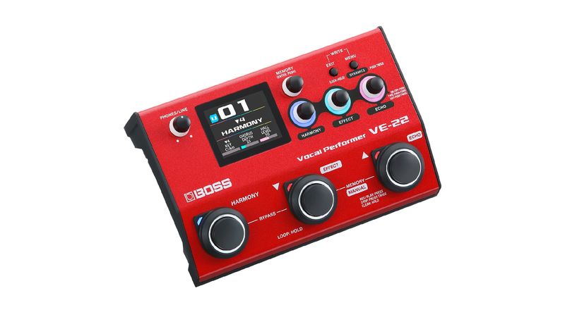 Pedal Processador Multi Efeitos VE-22 Vocal Performer - Boss | Pedais vocal  performer | Ninja Som | BOSS - Ninja Som
