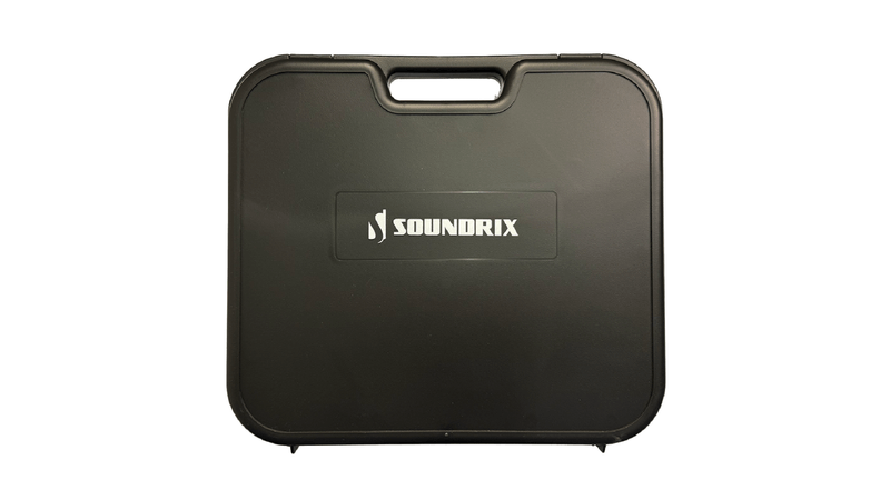 Microfone Sem Fio Duplo de Mão UHF SD-48 MM - Soundrix