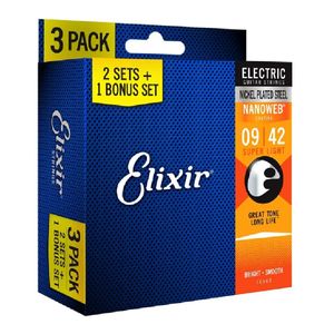 Corda Para Guitarra Leve 009 Super Light - Elixir