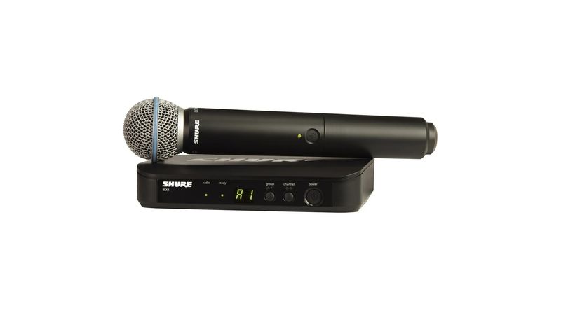 Sistema De Microfone Sem Fio BLX-24BR/B-58 M15 - Shure | Áudio