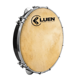 Pandeiro 12" Formica Inox Preto Animal 40182-PT - Luen