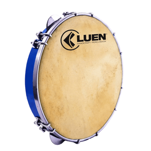 Pandeiro 12" Formica Inox Azul Animal 40182-AZ - Luen