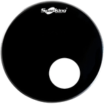 Pele-20-Resposta-Com-Furo-Para-Bateria-Drum-Muffler-Preta---Spanking